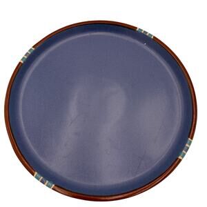 Dansk Blue Mesa Vintage Southwestern Large Round 13" Platter Stoneware Plate